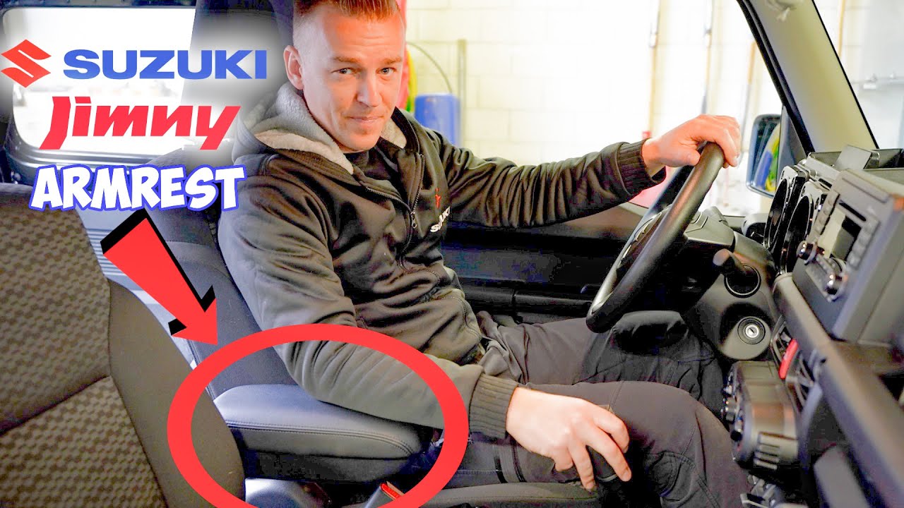 HOW TO ARMREST a 2018+ SUZUKI JIMNY : Cutting Upholstery Version 