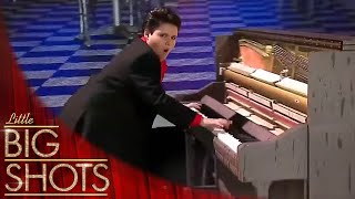 11 Year Old Louis Wows The Crowd With His Rock And Roll Piano by Little Big Shots 11,939 views 11 days ago 6 minutes, 9 seconds