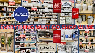 BED BATH & BEYOND STORE CLOSING 30% - 50% OFF EVERYTHING SHOP W/ME ~  BED BATH BEYOND SHOPPING screenshot 3