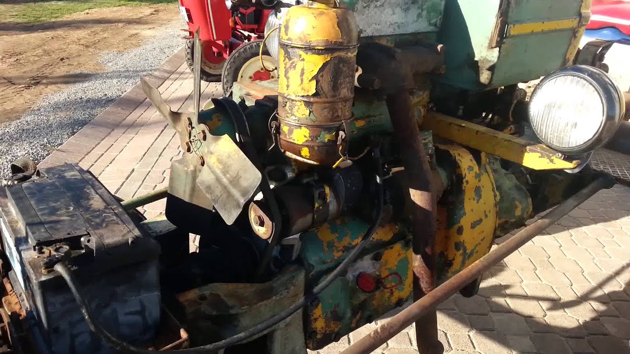 Bautz As 220 Start, Güldner 2 Zylinder Motor