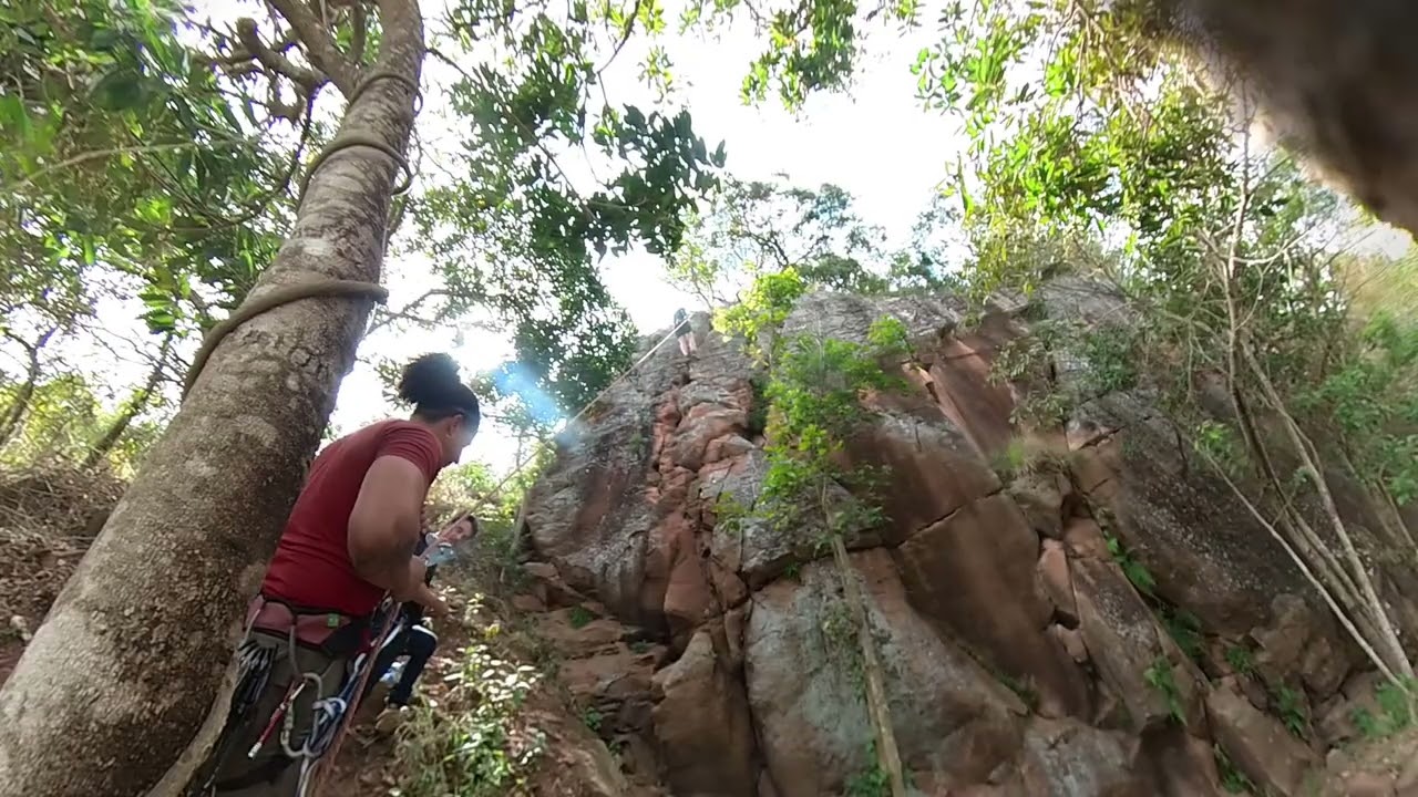⁣Primeira Escalada na Parede! Emoção do Início ao Fim! Ribeirao Claro PR