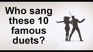 Quiz : Music Duets