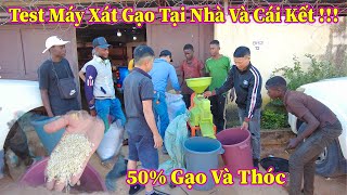 Linh Philip || Thử Máy Xát Gạo Mini Tại Nhà Và Cái Kết !!!