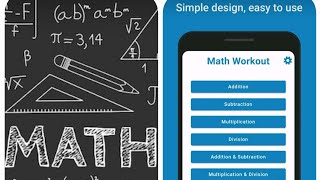 Math workout game | android game #mathsgames #maths #youtube screenshot 2