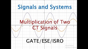 L6 Signals and Systems Multiplication of Two CT Signals