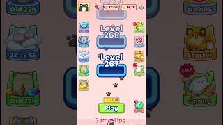 Drop the Cat level 267 Solution Walkthrough