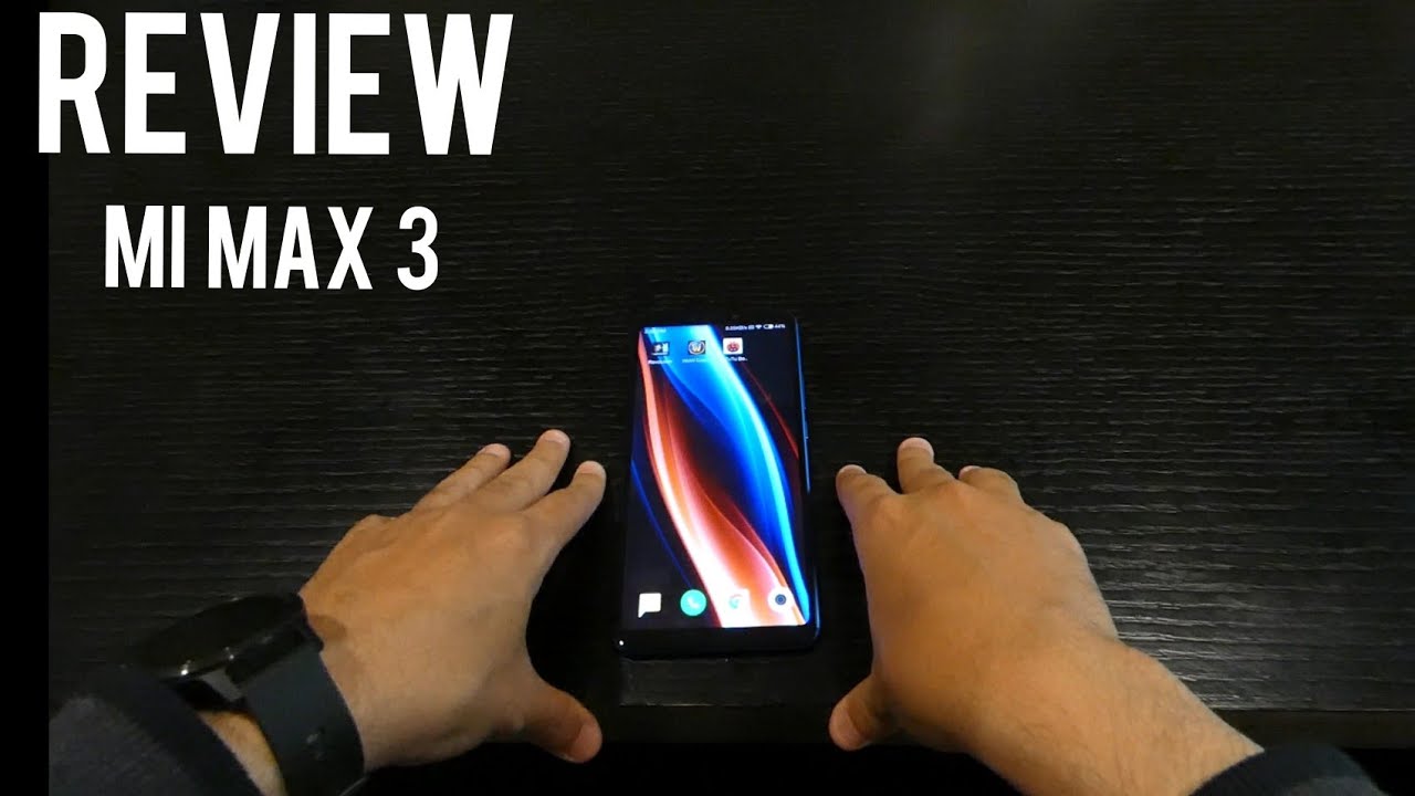 New Review : MI Max 3 blue 128gb 6gb ram