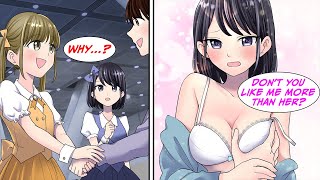 [Manga Dub] My childhood friend became a popular idol... When she saw me with another idol, she...