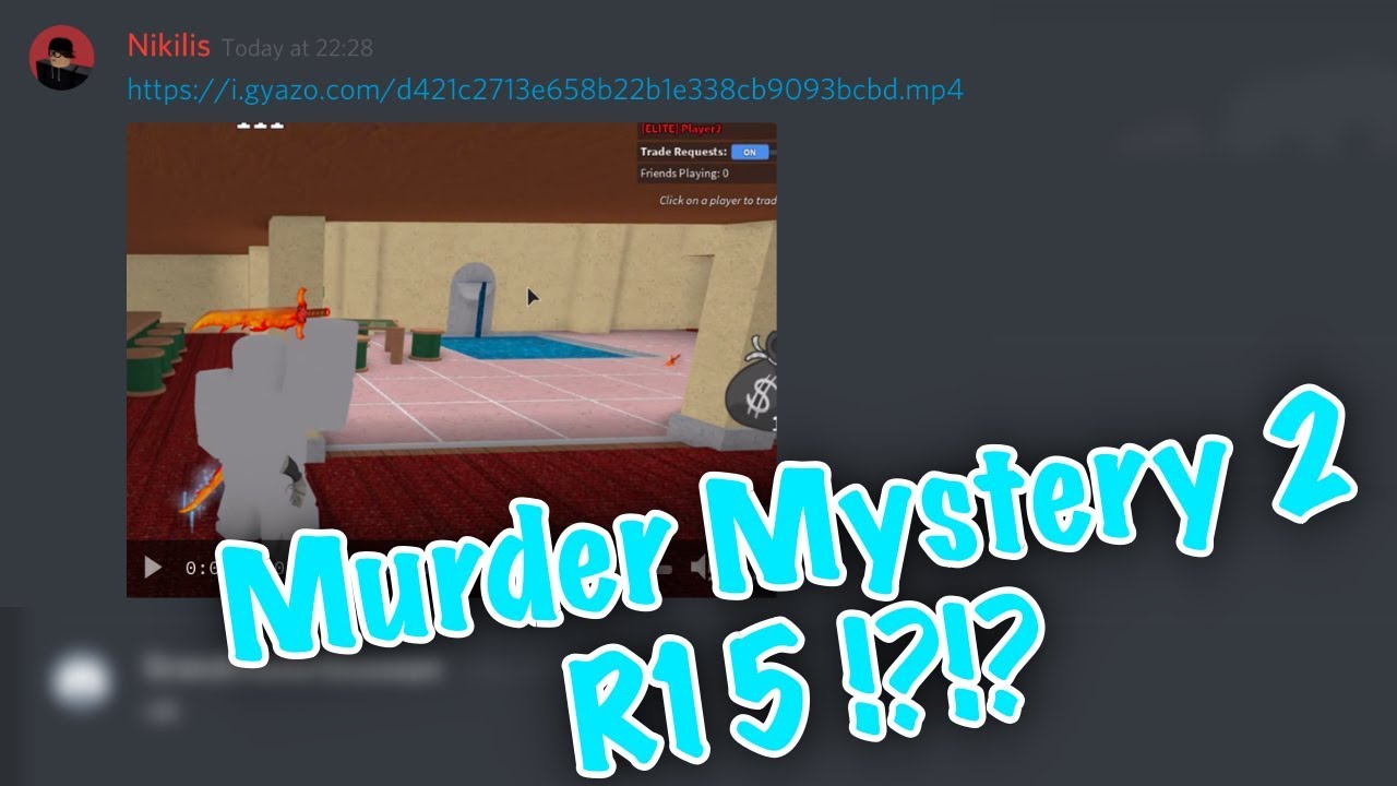 🌈[FREE] Rose's Murder Mystery 2 (R15) - Roblox