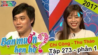 Chàng trai bất ngờ nói lắp khi gặp bạn gái vì quá run | Chí Công - Thu Thảo | BMHH 273