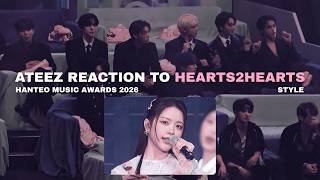 Ateez Reaction To Hearts2Hearts Style 2026