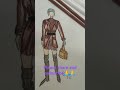 #creation #trending #fashion #designer #illustration #talent #browndress#blackboots