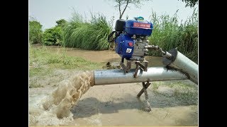 How to Make Water Pump 6 Inches With Engine Farmer Machine Diy Water Pump 6 Inch Borewell Machine