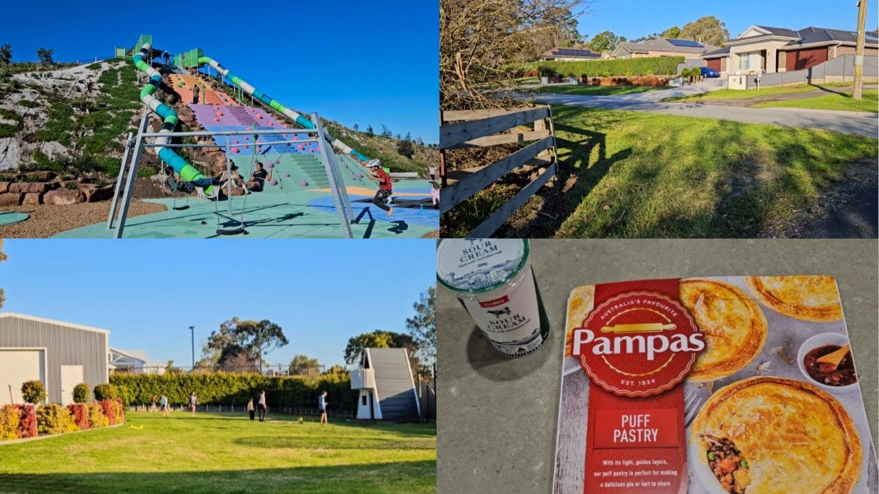 Zimski dan s decom u Australiji | Parkovi + dvorište + porodična rutina