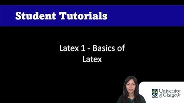 LaTeX 1 - Basics (2/6)