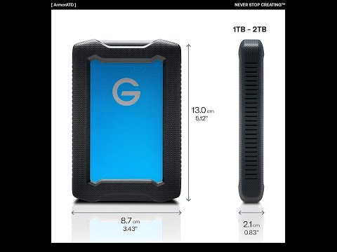 G-Technology 2TB ArmorATD All-Terrain Rugged Portable External Hard Drive Review