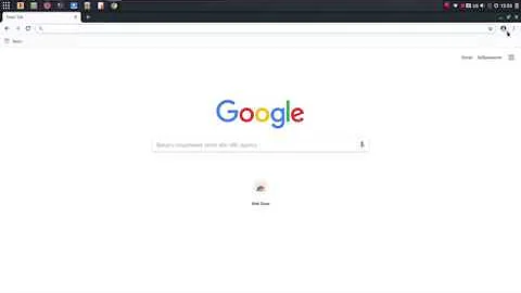 Установка Google Chrome в Solus 3.9999 shannon