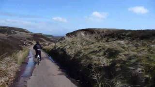 Ebike at Mull of Kintyre / ELFKW and Flyer T4