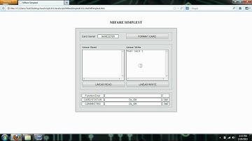 Java Script Simplest example for Mifare cards programming (Windows) - uFR Reader/Writer