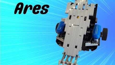 Ares - The Pneumatic Flipper - LEGO Battle Bots Robot Wars