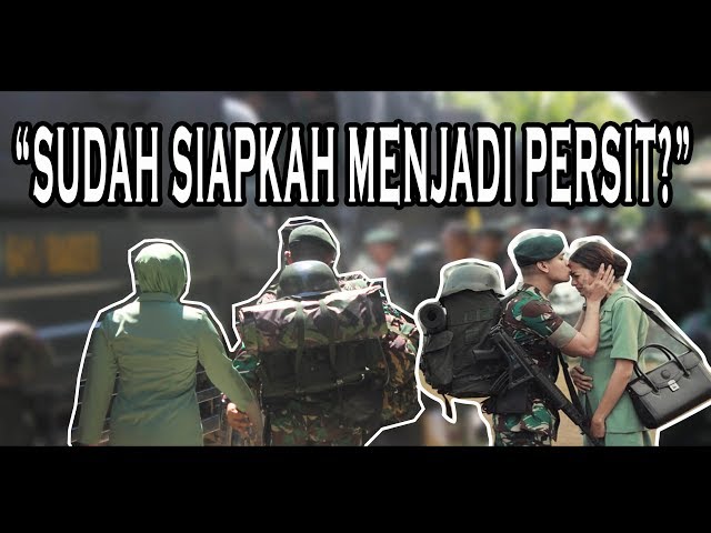 MOMENT HARU PERSIT (ISTRI TENTARA) DITINGGAL SUAMI TUGAS OPERASI class=