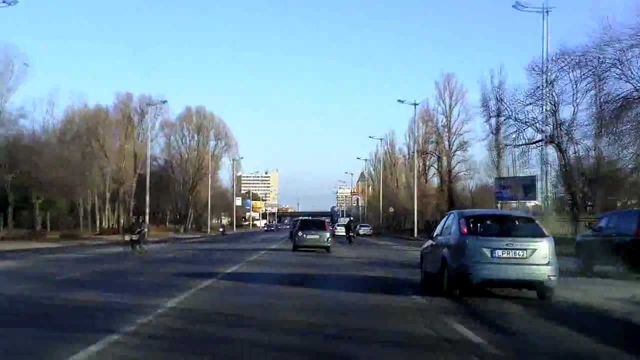Budapest dashcam: The longest road in the city, Üllői út.