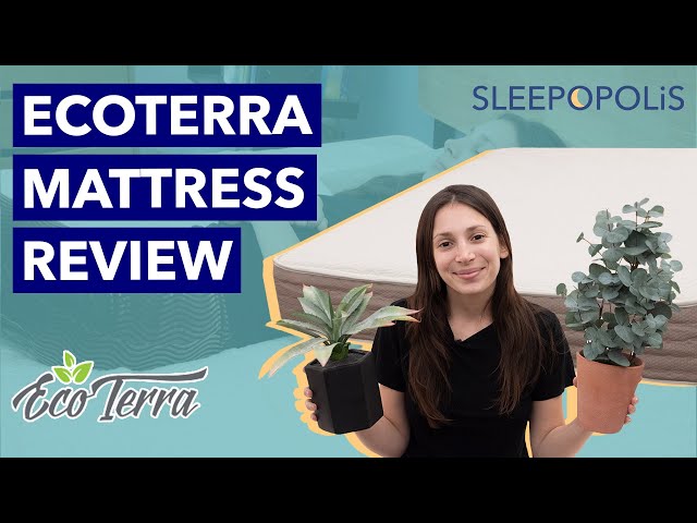 Eco Terra Mattress Review - Best Green Mattress for Side Sleepers? - YouTube