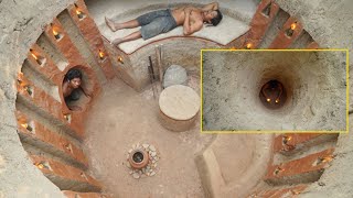 Building The Most Temple Underground House