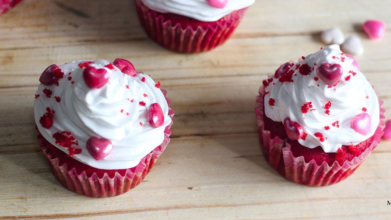 Red Velvet Cupcake Recipe | How To Make Cupcakes | MintsRecipes