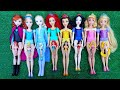 Barbie Doll Makeover Transformation ~ DIY Miniature Ideas for Barbie ~ Wig, Dress, Faceup, and More!