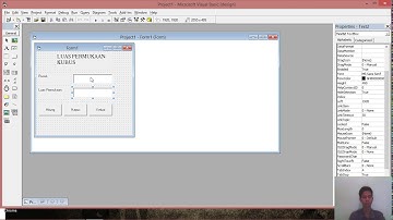 Tutorial Membuat Aplikasi Matematika Sederhana (Luas Permukaan) menggunakan Visual Basic 6.0