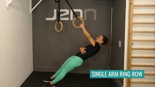 Single Arm Ring Row (Demo)