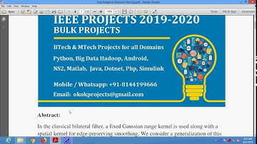Fast Adaptive Bilateral Filtering