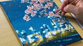 Easy Way to Paint a Spring Scene / Acrylic Painting for Beginners by Joony art 34,054 views 1 month ago 10 minutes, 9 seconds