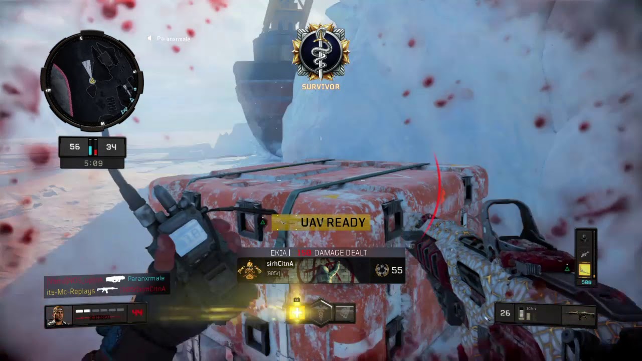 ICR. No Recoil Gameplay.... BO4