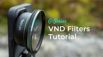 A Complete Guide to Using G-Series VND Filters to Elevate your Photography 🌟📸