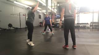 50 synchronized Burpees