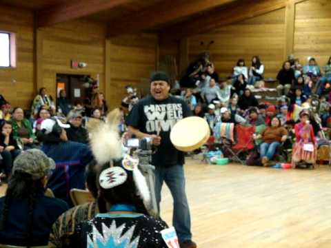 2011 Lincoln's Birthday Powwow in Simnasho, Oregon. Algin Scabbyrobe's song.