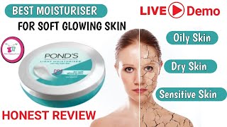 Ponds Light Moisturiser Review | Best Moisturizer For All Skin Types