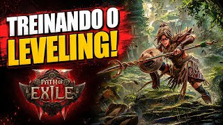 TREINANDO LEVELING DE CAÇADORA EM PATH OF EXILE 2 #pathofexile2 #poe2
