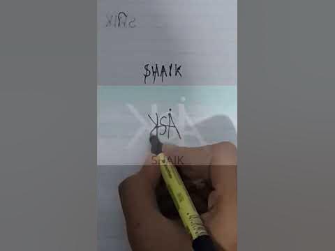 shaik name logo 🥰😌 - YouTube