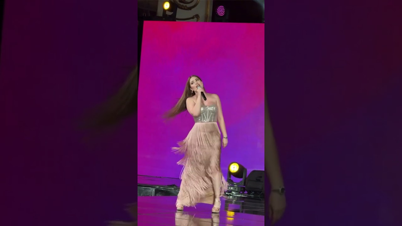 رقص نسرين طافش في حفل ملكة جمال مصر 💃😍 #نسرين_طافش