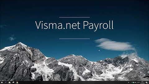 Skybasert lønnssytem: Visma.net Payroll på 3 minutter