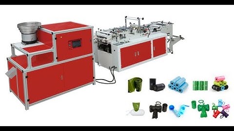 Automatic Dog Poop Garbage Bag Making Machine
