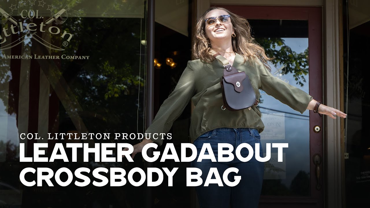 Leather Gadabout Crossbody Bag