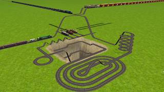 😱 This Train Track Has No Way Out! Impossible Railway Can Complete This Impossible Train Route! screenshot 4