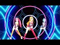 Beautiful Neon Girls Dancing | 8H 4K 60FPS VJ Loop | Holiday Party Background