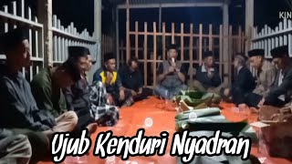 Kenduri Prayer and Explanation of the Nyadran Tradition at Mbah Brahim's Shrine in Galengdowo Hamlet