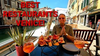 Where to Eat Venice, Italy! Delicious Italian Food & Desserts! Venice Food Tour! Best Restaurants!