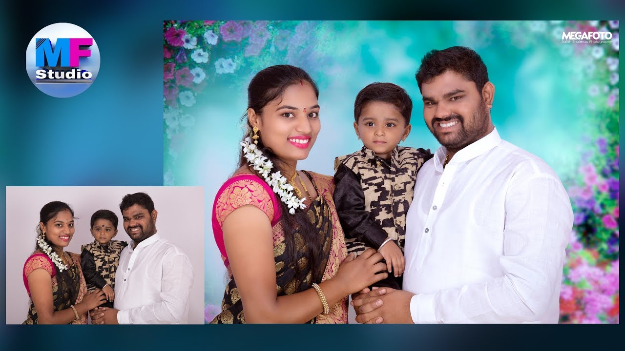 Photoshop cc tutorial in Hindi | Family Photo Editing - YouTube